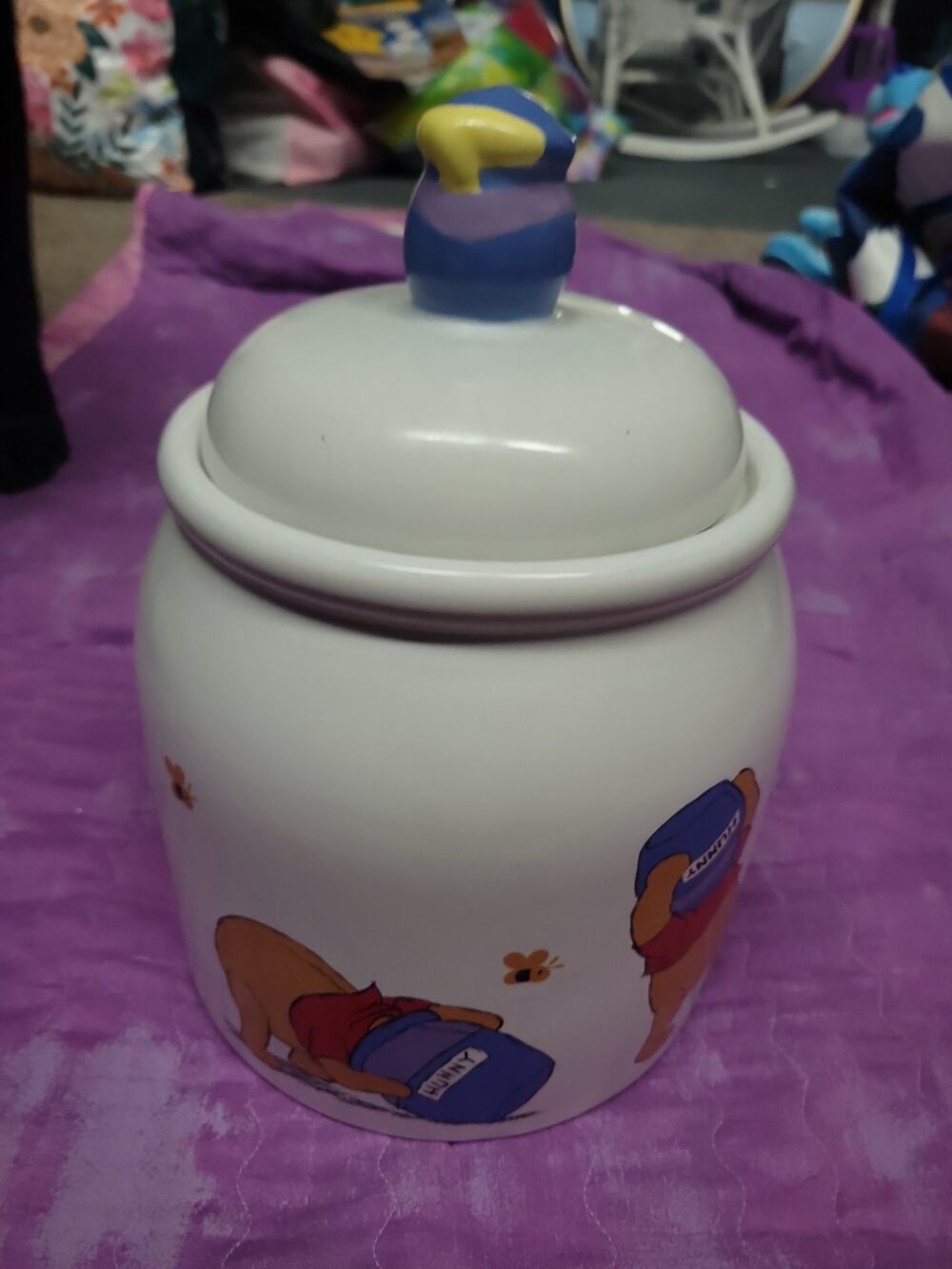 Disney Treasure Craft WINNIE THE POOH Cookie Crock Hunny Jar